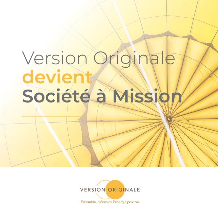 Version Originale société à mission